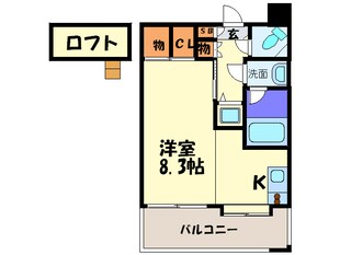 ソフィア高宮Ｂ館の物件間取画像